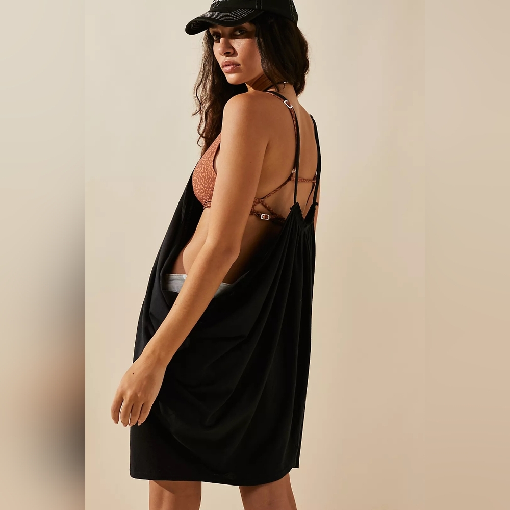 Free People -  FP Beach Rhiannon Tunic | Size Medium | Black